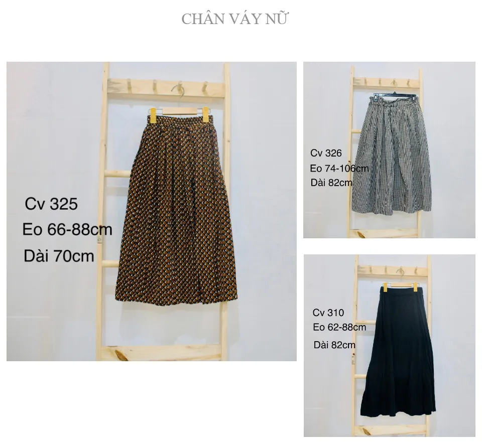 Chân Váy Vintage Nhật - Item Xinh Xắn Phong Cách Nhật Bản