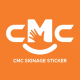 CMC Signage Sticker