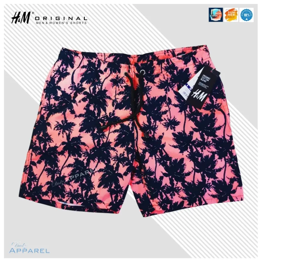 H&M Men Women Unisex Shorts. Korean style. Summer Beach Board