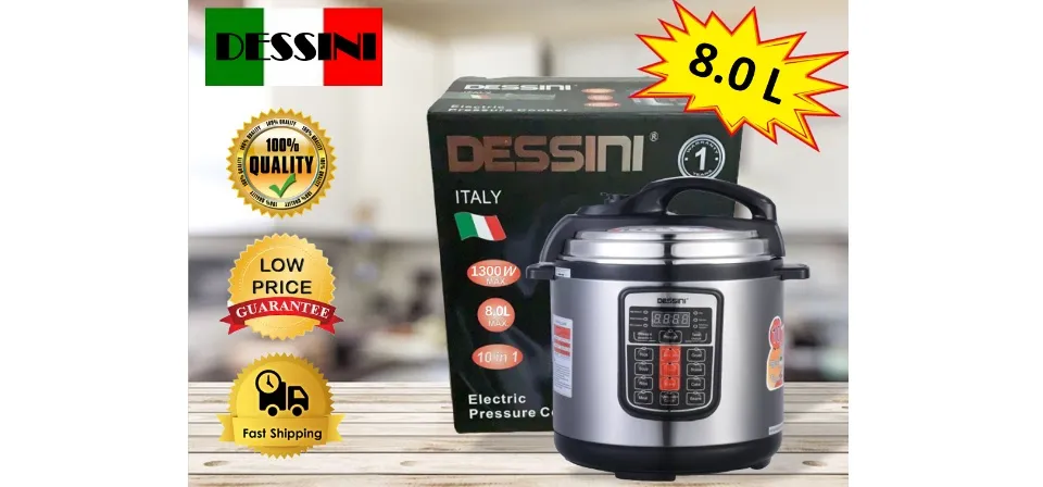 Dessini pressure best sale cooker made in