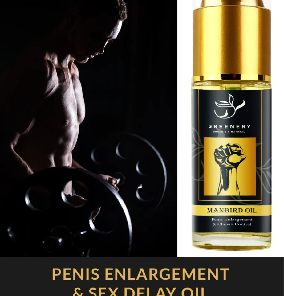 Greenery Oil] Men Essential Oils BEST Seller FOR MEN LIDORIA GOODMAN  Massage Oil BBC Oil Massage