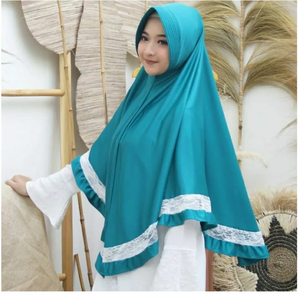 Jilbab Instan Ayla Renda Terbaru Hijab Terlaris Jilbab Bergo 2022 Jersey  Kerudung Kekinian Termurah Besseller Hijab
