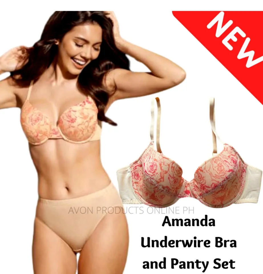 Avon Bra ~ Amanda Underwire Bra and Panty Set. SOLD SEPARATELY. Add to cart  panty size & bra size to get 1 set