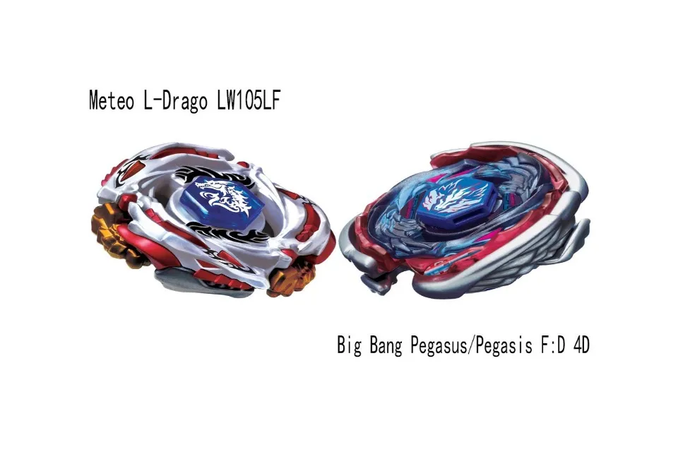 BEYBLADE Metal Master Fusion Storm Pegasus Meteor L-Drago Big Bang