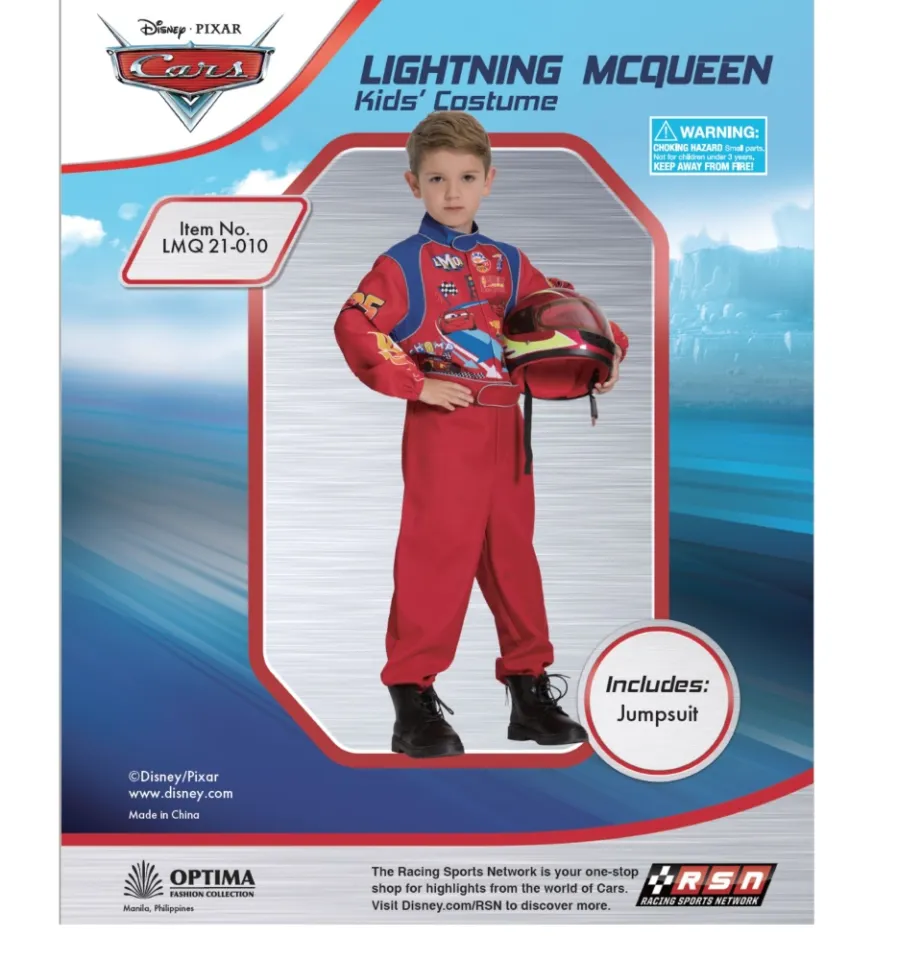 Toddler Lightning McQueen 3D Costume