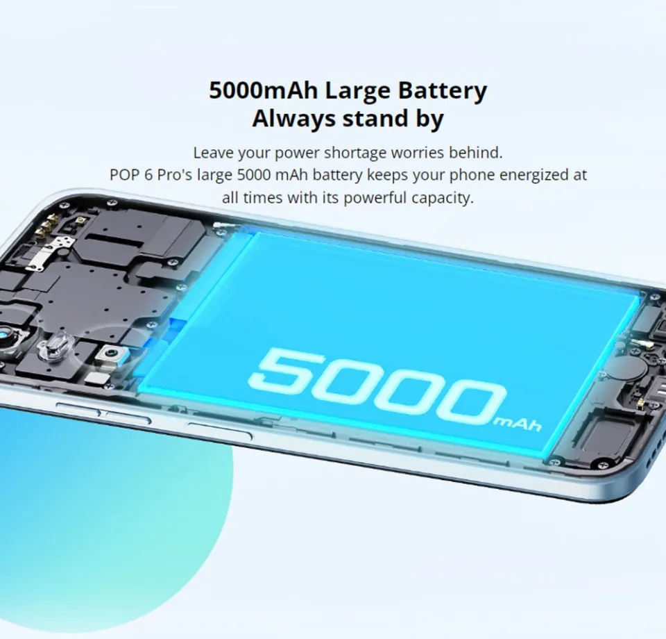 Tecno Pop Pro Smartphone 2GB RAM+32GB ROM MediaTek MT6761