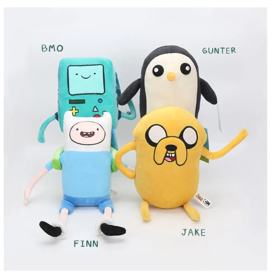 Adventure time Plush Toys Jake Finn Beemo BMO Penguin Gunter