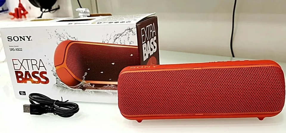 Wireless Speaker Sony Xb 22 Sony SRS-XB22 Portable Bluetooth Speaker –  Stock Must Go