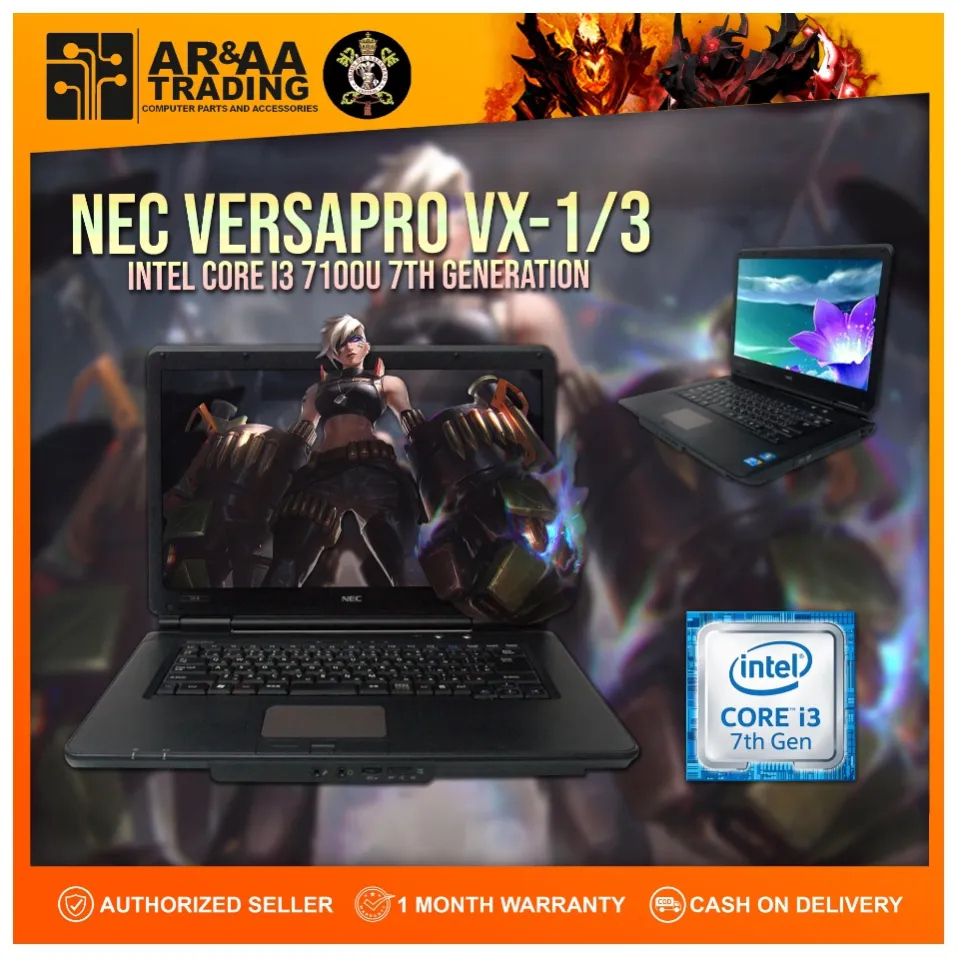 NEC Versa Ppro core i3-7100U ノートパソコン : NEC VersaPro VKL24X