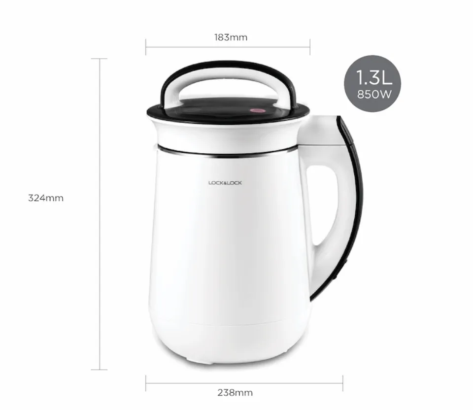 LocknLock เครื่องทำน้ำเต้าหู้ Soymilk Maker ความจุ 1.3 L. รุ่น EJS226
