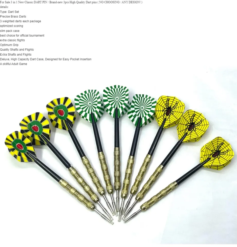 Dart on sale pin brands