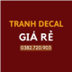 Tranh Decal Giá Rẻ