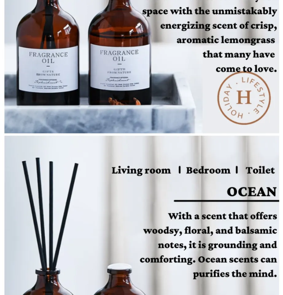 Ready Stock Home Fragrance Home Aromatherapy Oil Diffusers with