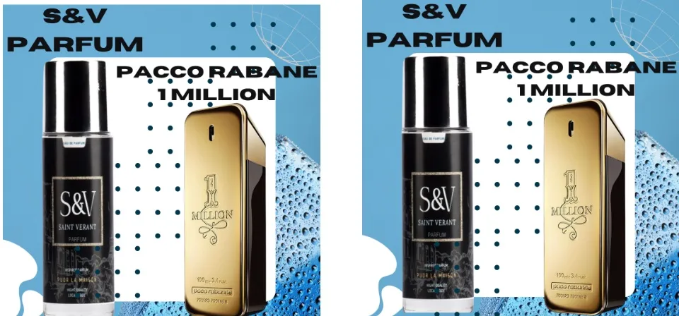 PARFUM/PERFUME PRIA ONE MILLION ORIGINAL AROMA MANIS ELEGANT TAHAN