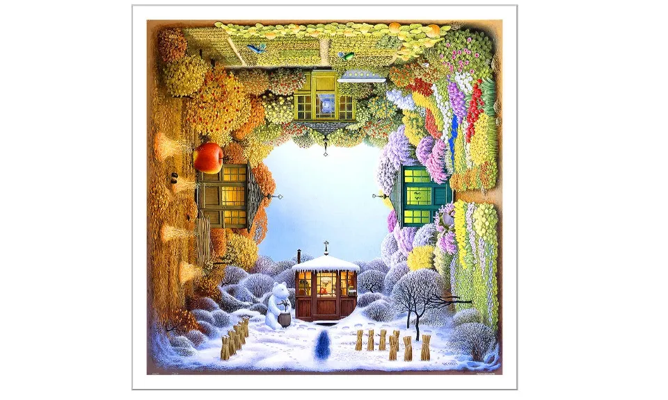 Pintoo Jigsaw Puzzle 1600 pcs H1918: Jacek Yerka Four