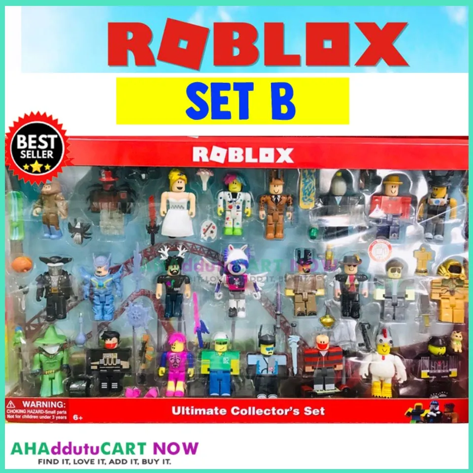 24pcs SET B ROBLOX TOY for KIDS Boys Girls Action Characters Figures 7cm  PVC Suite Doll