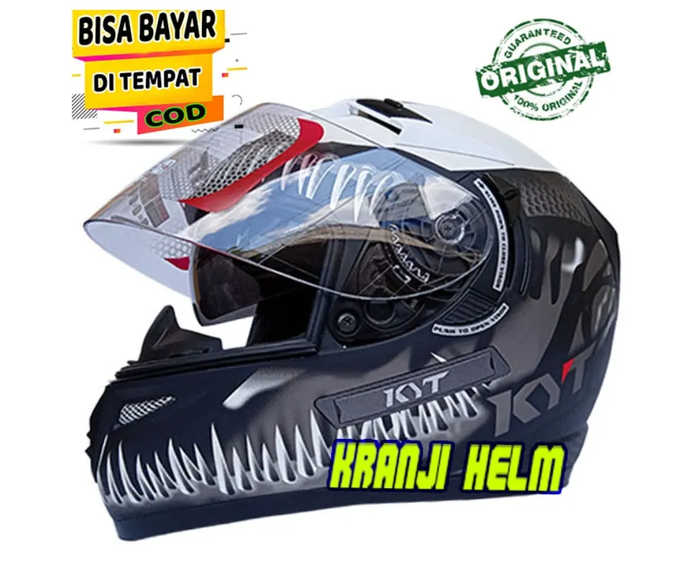 Helm full face helm kyt k2 rider venom black doft gunmetal