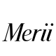 Merii Jewelry