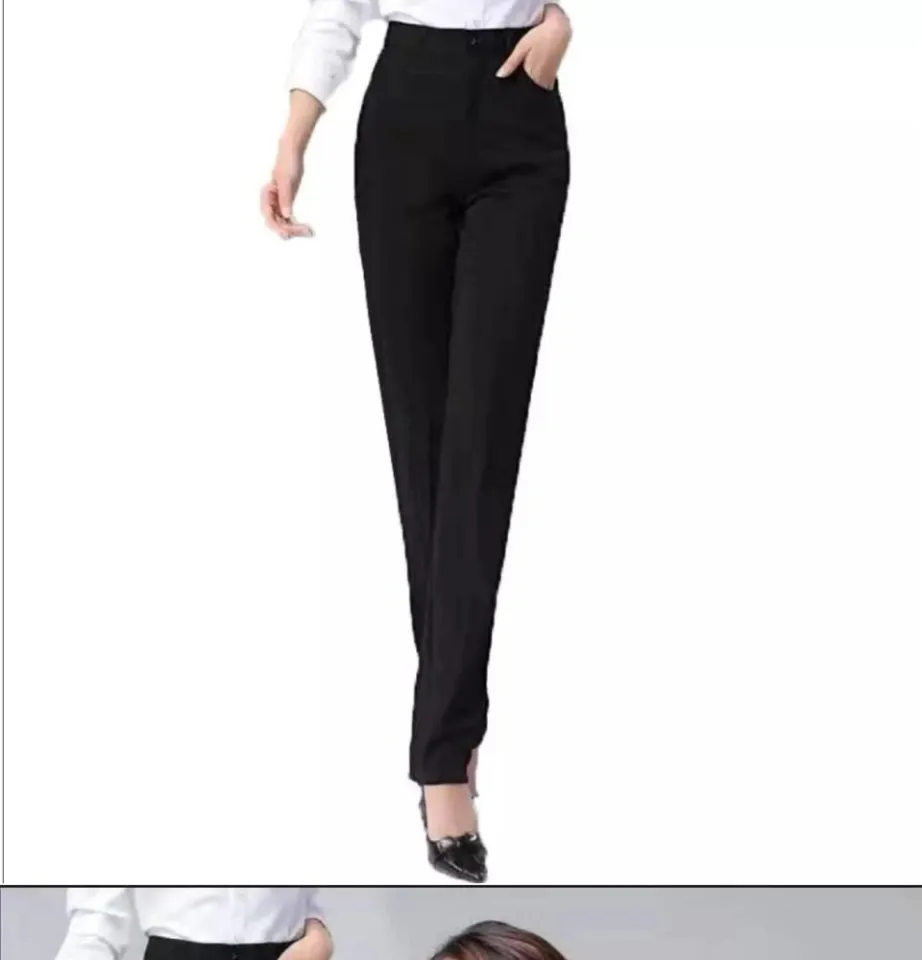 Slack Black Pants Office wear Business Professional for women's