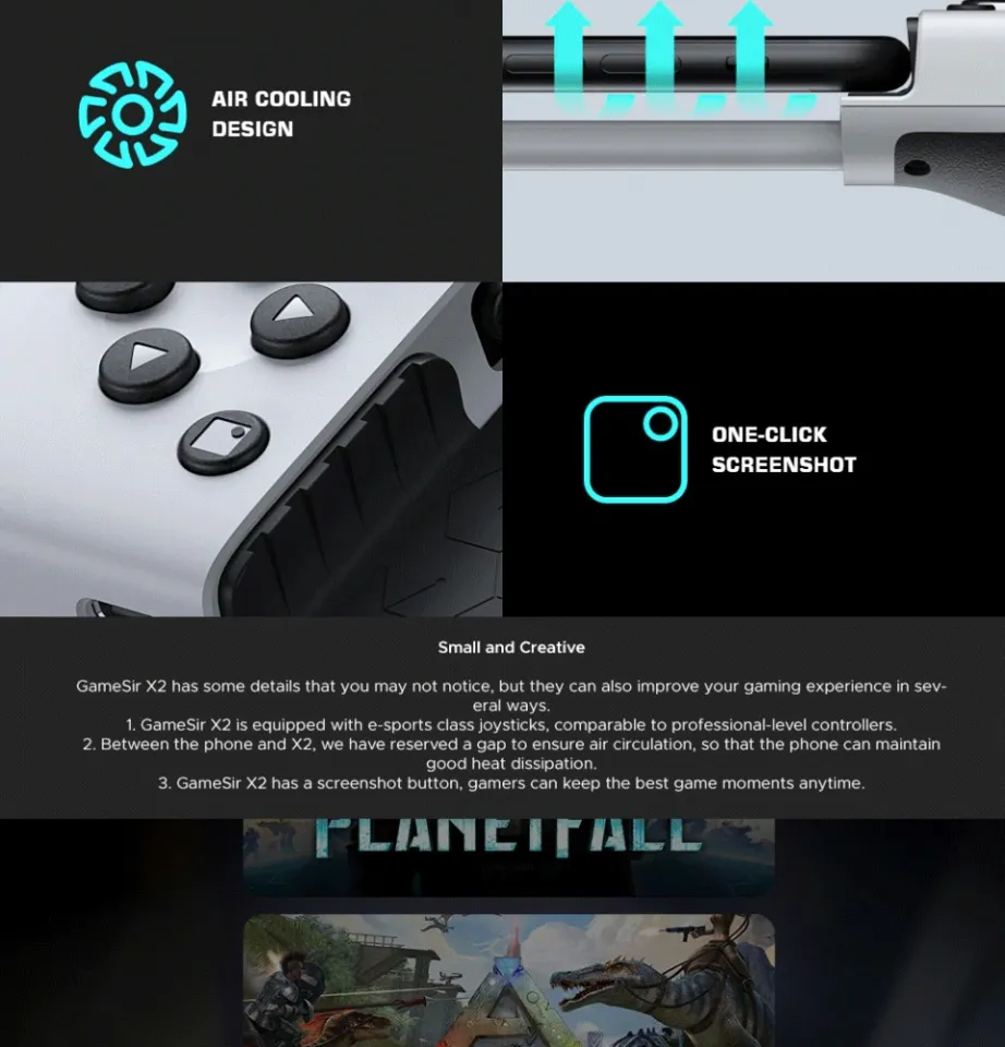 GameSir X2 Mobile Gaming Controller TypeC 2021 New Version, 55 OFF