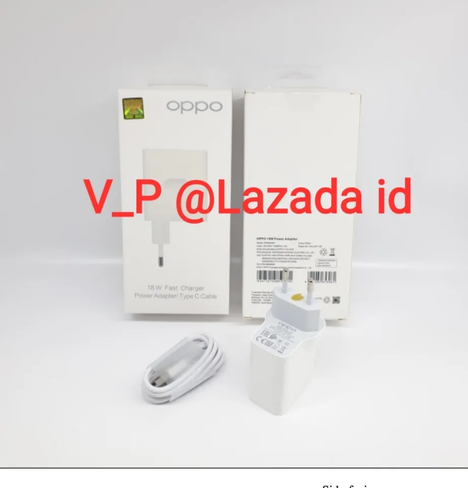 Cargador Oppo Realme A72 A93 18w Original Tipo C 9v-2a Fast
