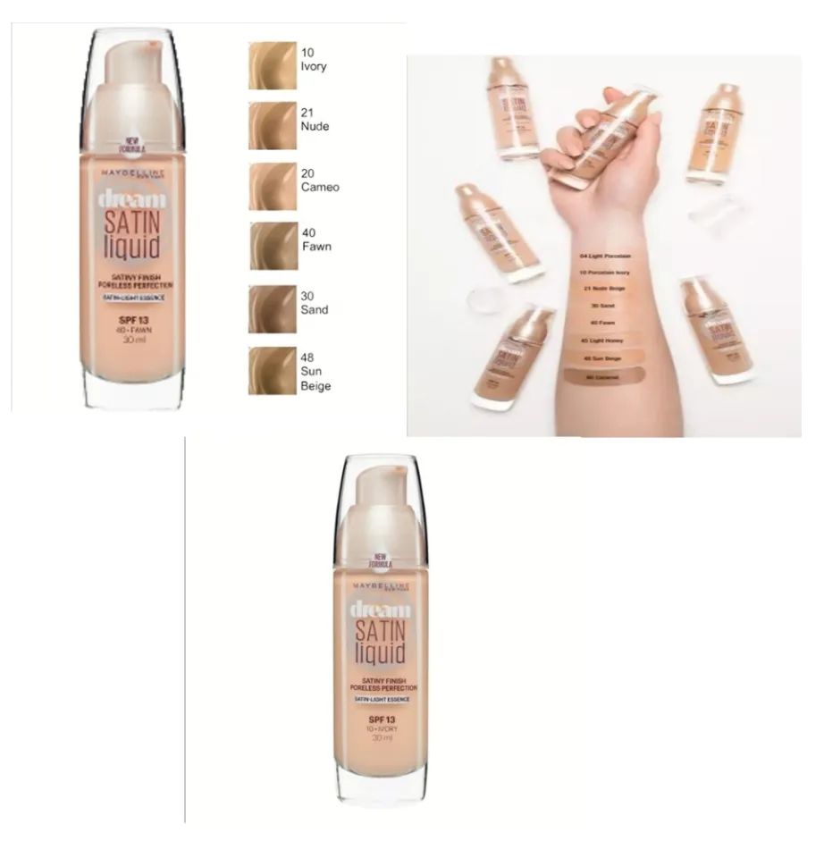 Maybelline Dream Satin Liquid Base 40 Sun Beige