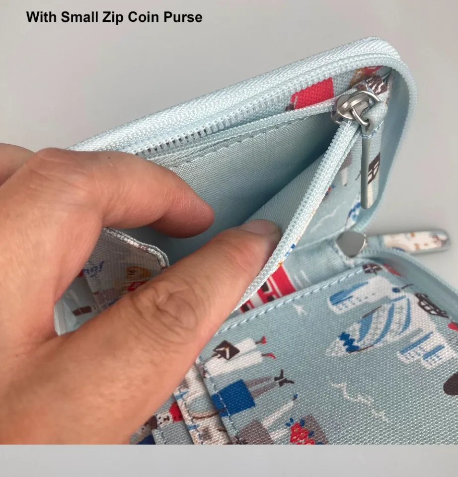 Cath kidston blue online purse