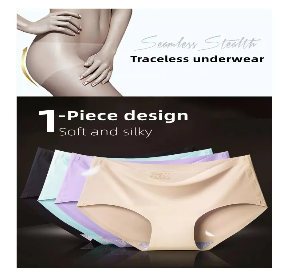 Ladies Cotton Underwear High Leg Women Sexy Breathable Panties Cotton  Traceless High Elastic Bubble Pants Mid Waist at  Women's Clothing  store
