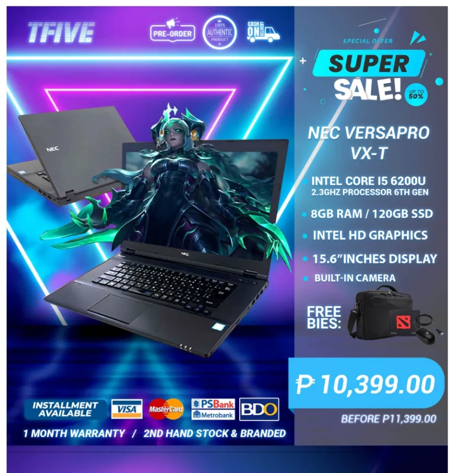 NEC VERSAPRO VX2 Win11 16GB 128GB/500GB LAPTOP NEC VERSAPRO NEC VERSAPRO VX2 Win11 16GB 128GB/500GB LAPTOP NEC VERSAPRO