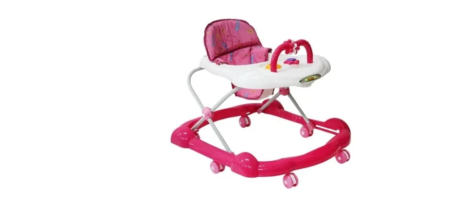 Baby walker 2024 family pink