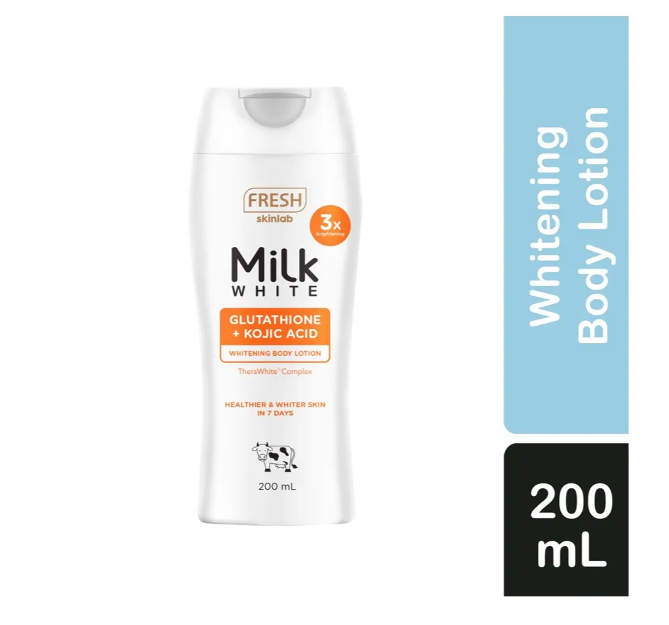 fresh skinlab glutathione lotion review FRESH Skinlab Milk White Glutathione + Kojic Whitening Body Lotion 200ml