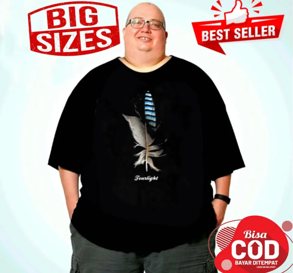 baju boss pria ukuran jumbo xxl xxxl/ baju kaos pria hugo boss