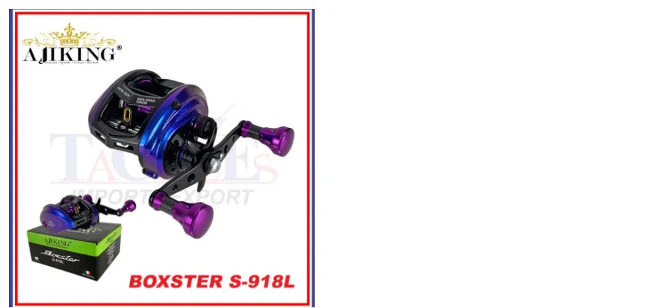 boxster fishing reel Ajiking GT FishWithAjiking 🎣 𝗔𝗝𝗜𝗞𝗜𝗡𝗚 𝗕𝗢𝗫𝗦𝗧𝗘𝗥 𝗚𝗧