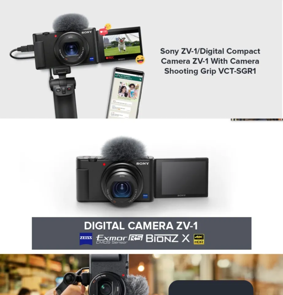 Sony Zv1 Sony M3 M4 Sony ZV-1 Digital Compact Camera ZV1 With