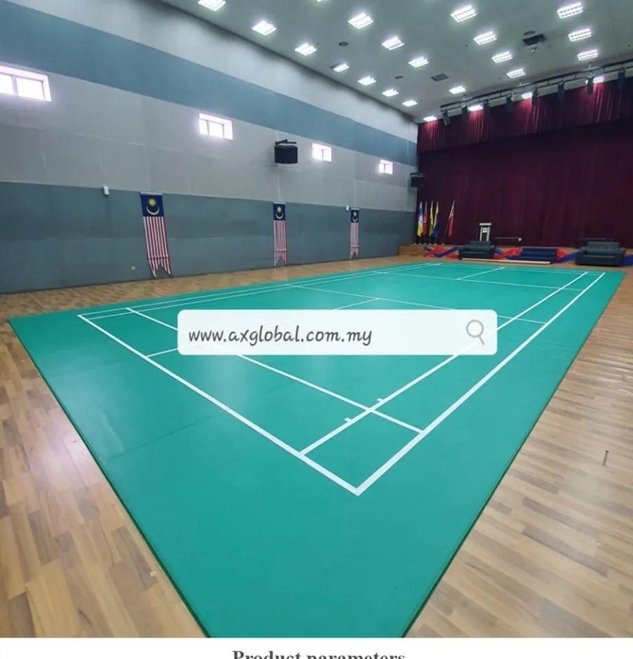 AX indoor vinyl sports flooring PVC sports flooring Badminton