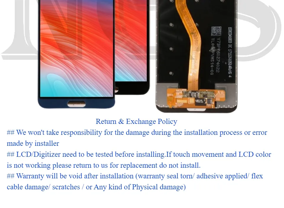 Écran LCD De Remplacement Assemblé Pour Huawei Honor View 10 / V10 - Neuf - Origine Chine