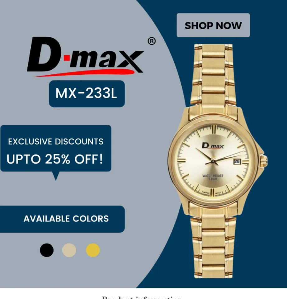 OMAX Analog Black Dial Women's Watch - LS171 : Amazon.in: Fashion