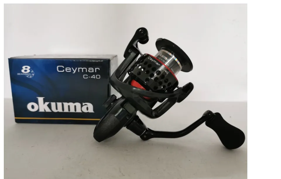 okuma avenger abf baitfeeder reel Abf-8000 reargrip_length__9-1/2