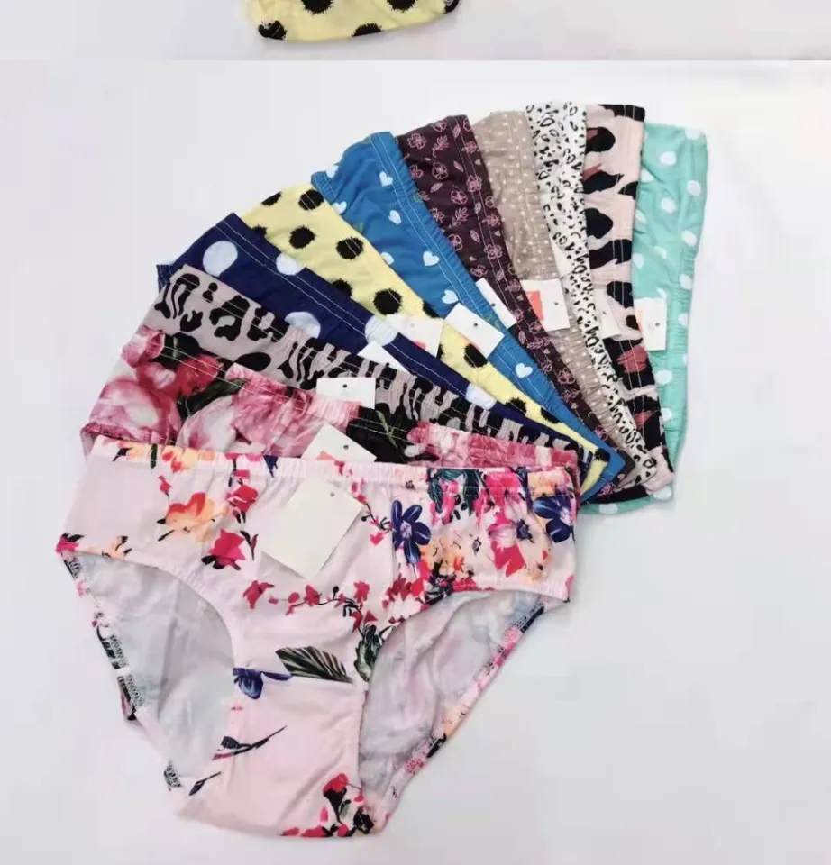 12Pcs Underwear Ladies Panty