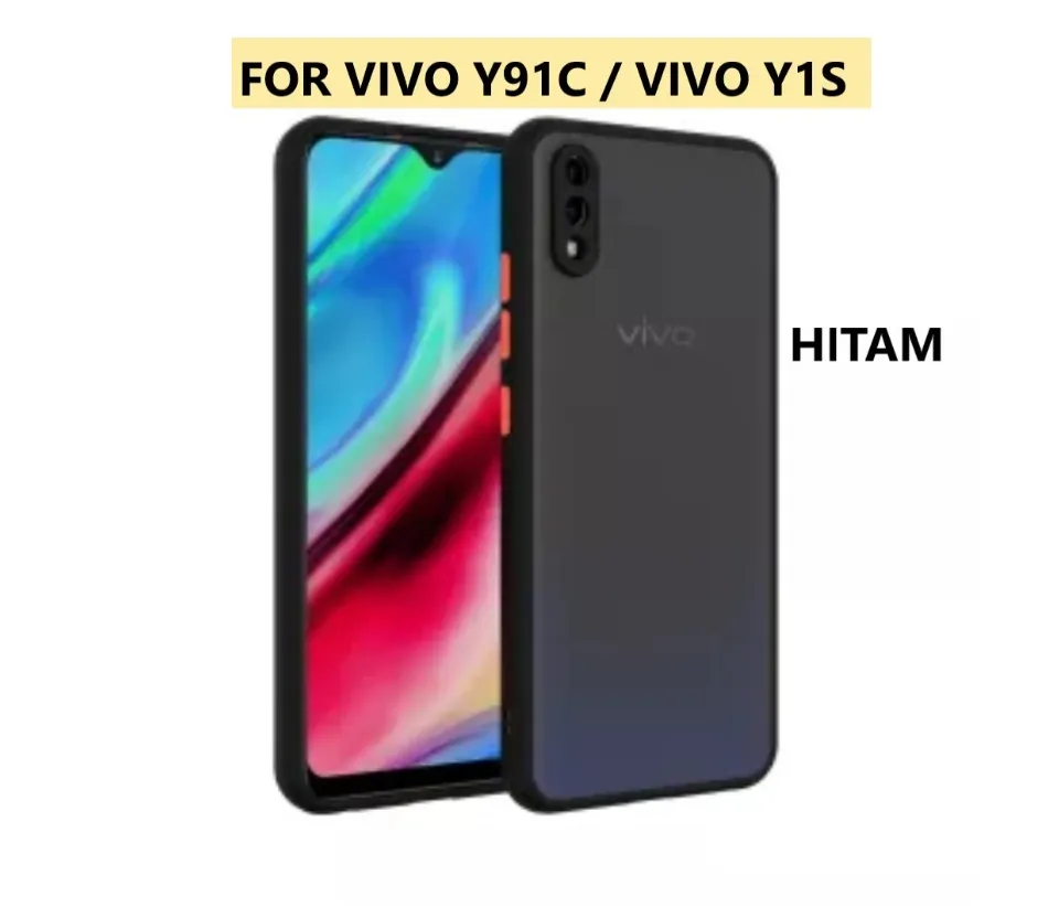 CASING HP VIVO Y9C VIVO Y1S CASE DOVE AERO MATTE PELINDUNG