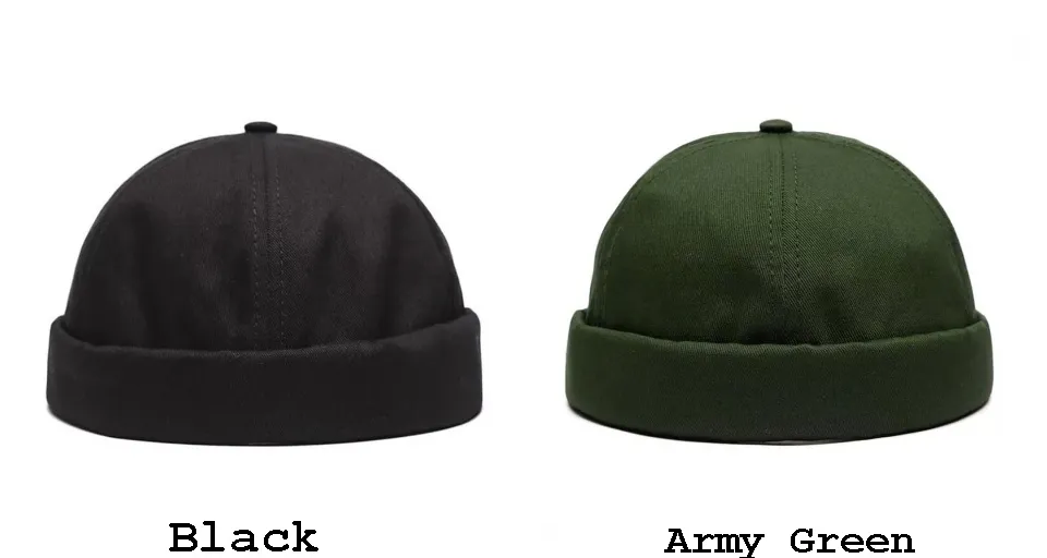 Atrends Fashion Skullcap Brimless Plain Simple Beanie Hat High