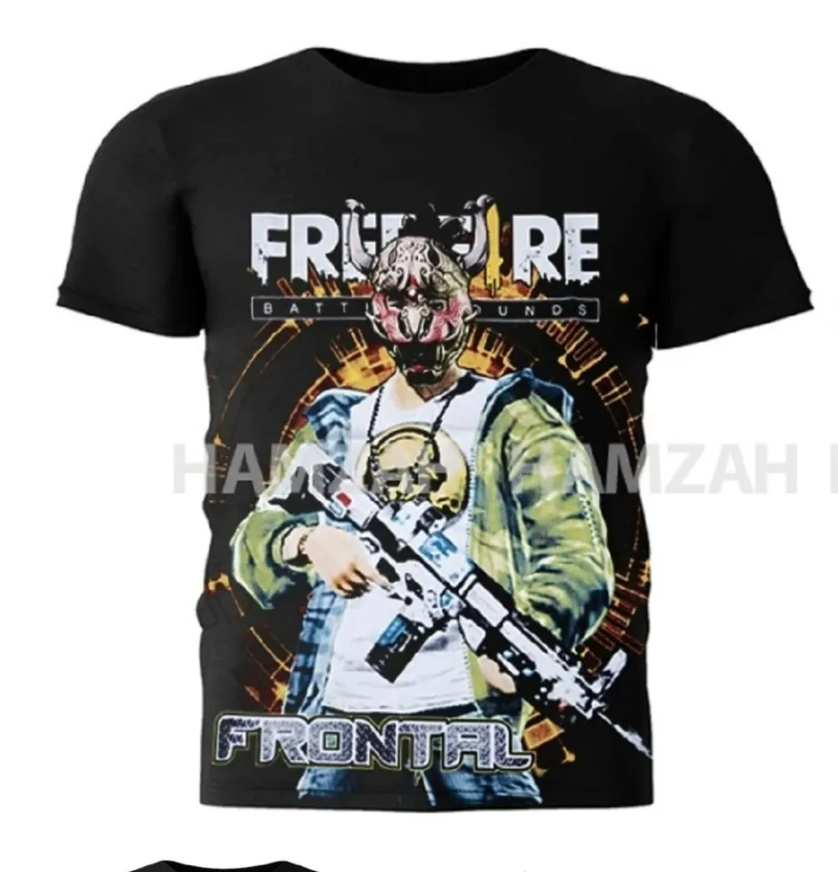 Free Fire Tshirt For Boys Kaos Oblong KARAKTER FREE FIRE TERNARU