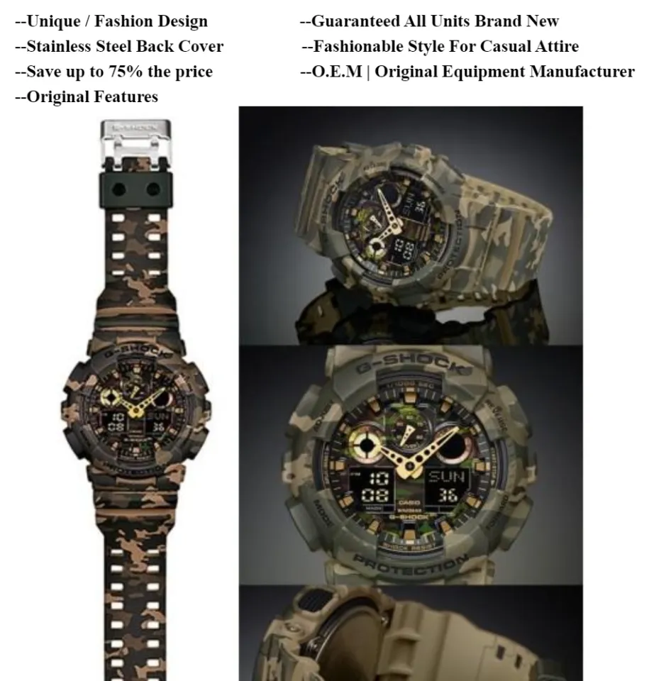 G shock 2024 ga 100 cm