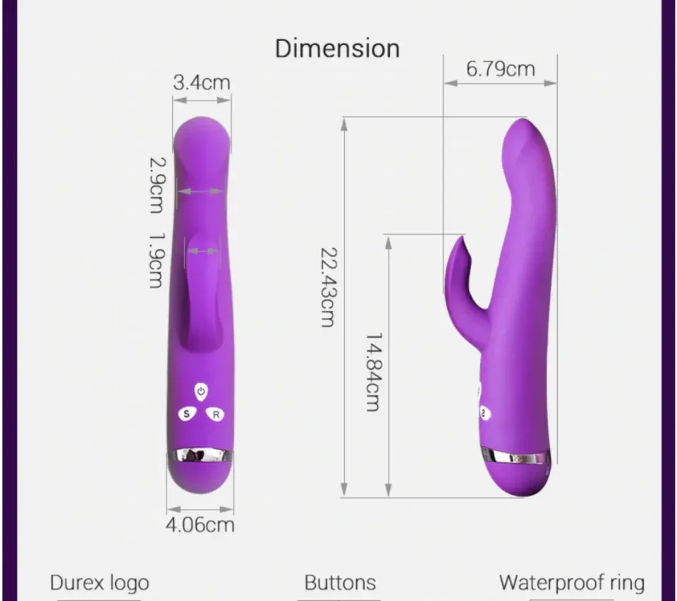 LCS™- Durex Dual-Head Vibrator – Pulsing No. 23, Extreme Thrill Rabbit  Vibrator Safe Double Motors Dildo Vibrator Intimate Goods Sex Toys Sex  Machine Clitoral Stimulator, Women sex toy | Lazada Singapore