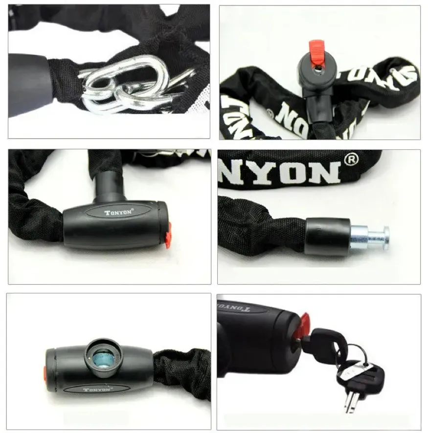 Tonyon security chain fashion lock