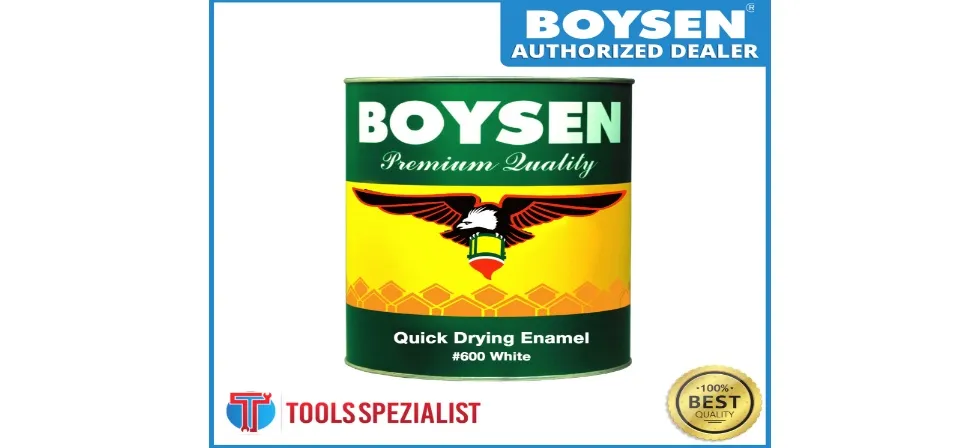 Boysen Quick Dry Enamel White #600 (16 Liters) - Tacloban Ultrasteel  Corporation