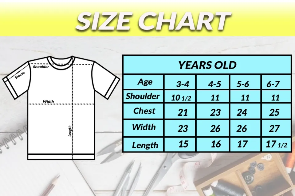 2 year old 2024 t shirt size