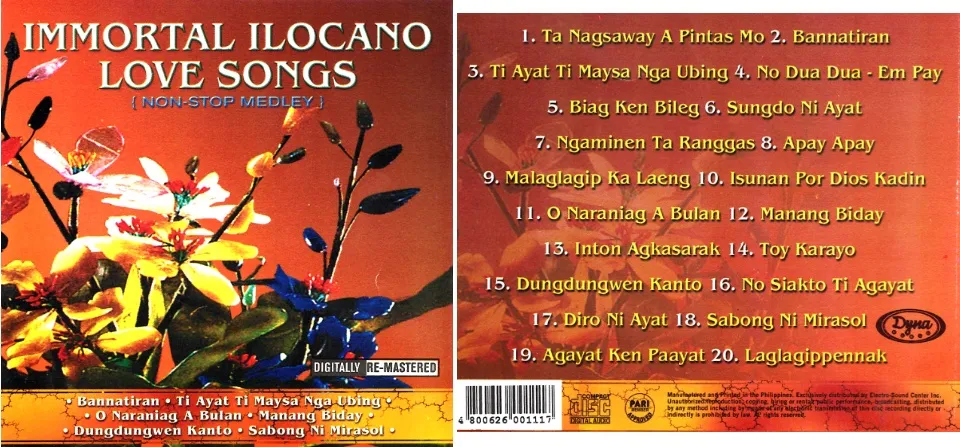 Immortal Ilocano Love Songs Non stop Medley Lazada PH