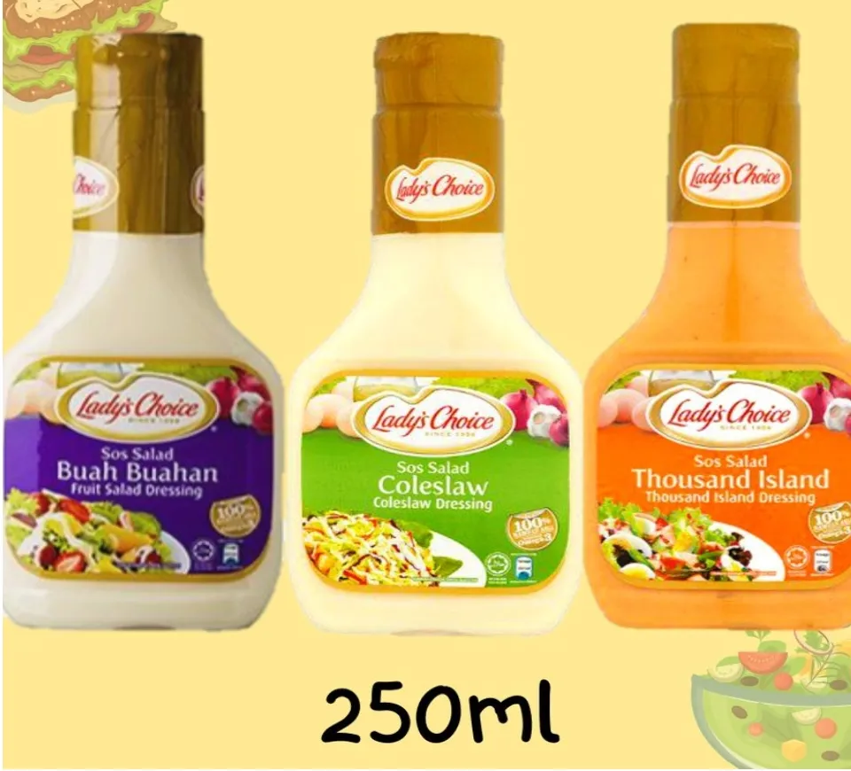 lady's choice fruit salad dressing Ladys Choice Salad Dressings Fruit 250ml