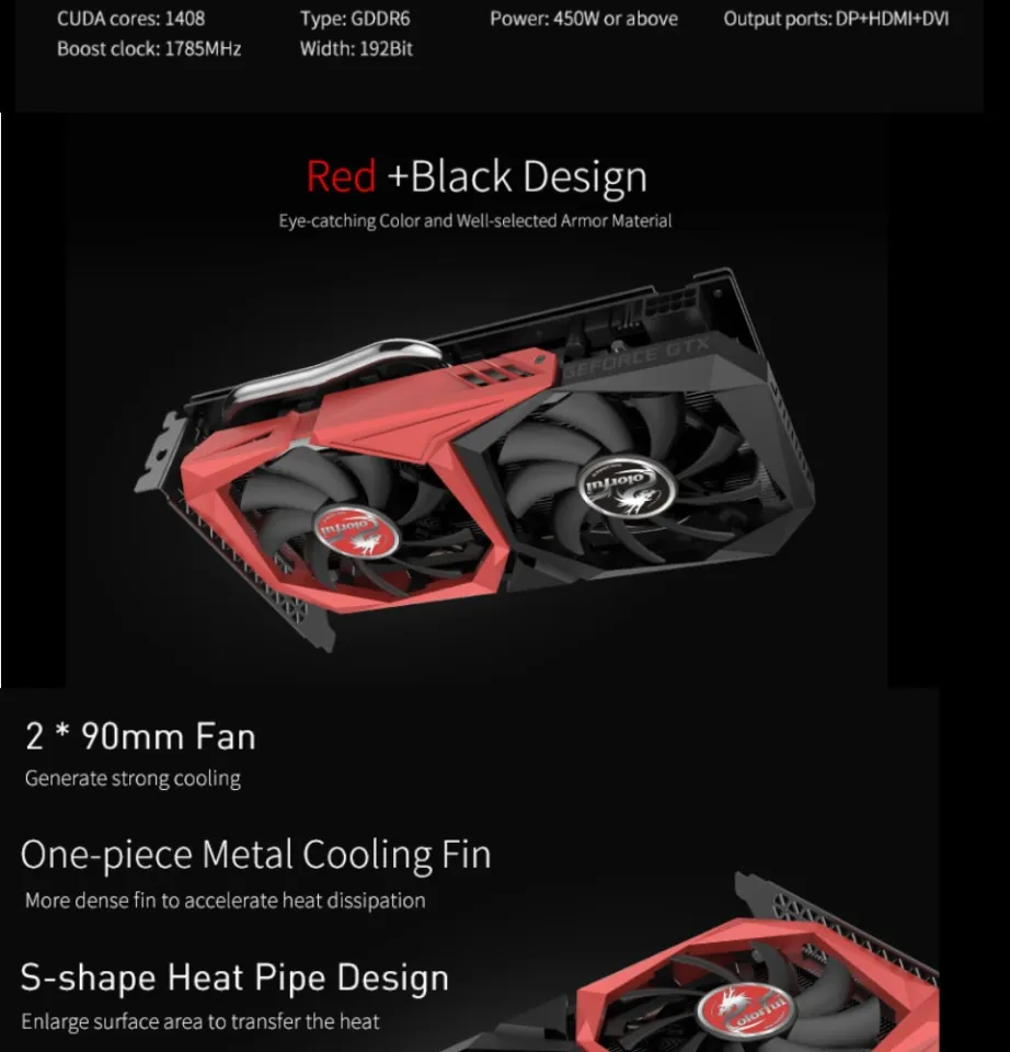 Colorful 1660 Super Cuda Core Colorful GeForce GTX 1660 SUPER NB